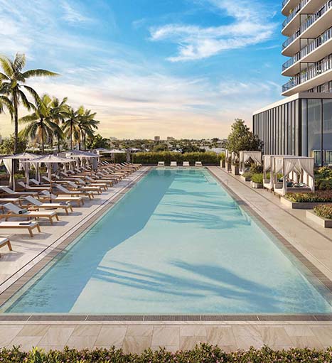Aria Reserve Miami Amenities - 150-foot Pool
